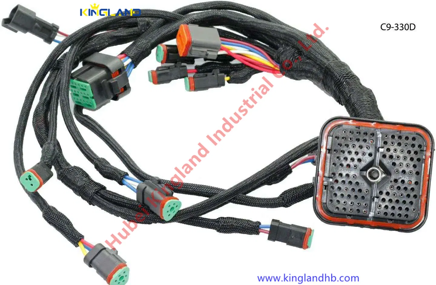 Câblage 323 de faisceau de câbles de C9 Ecm de pièces d'auto de moteur diesel