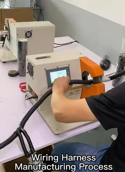 Faisceau de câblage des véhicules à moteur de nouvelle énergie d'assemblage de câbles industriels d'agriculture