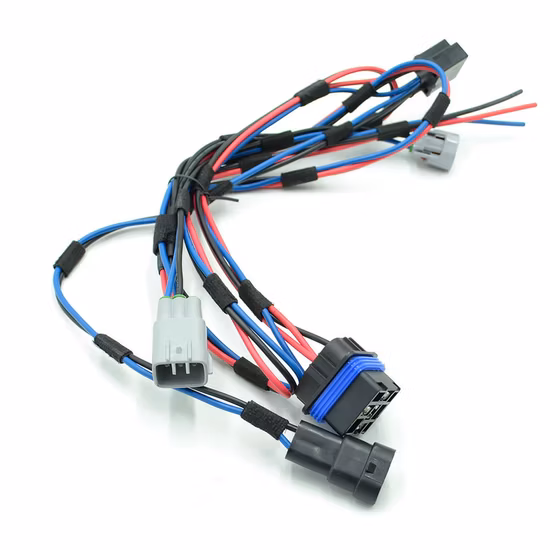 Faisceau de câbles universel à double sortie pour module d'éclairage ou éclairage tout-terrain